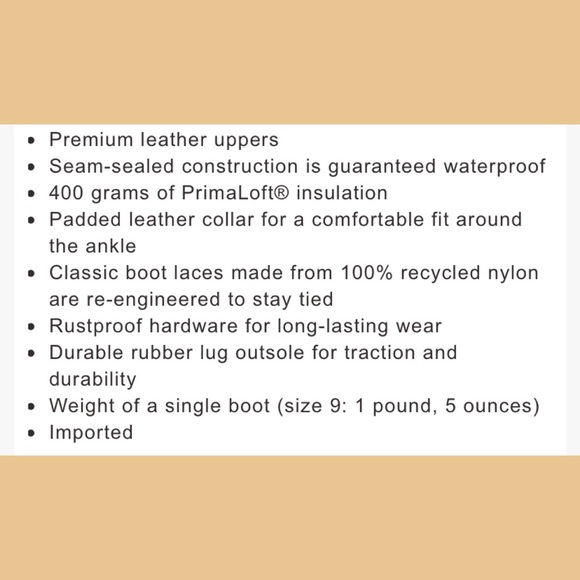 (EOS) Timberlands • Waterproof Boots • Nubuck - Picture 10 of 10